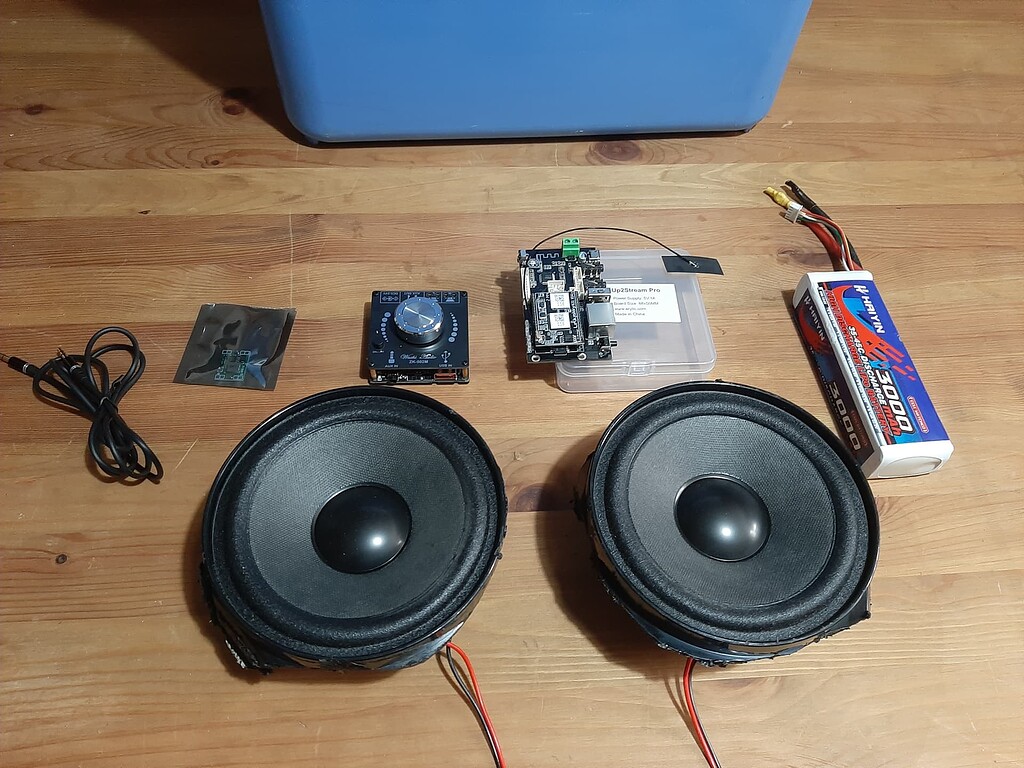 DIY wifi cooler boombox with Up2stream mini Pro DIY Products&Projects