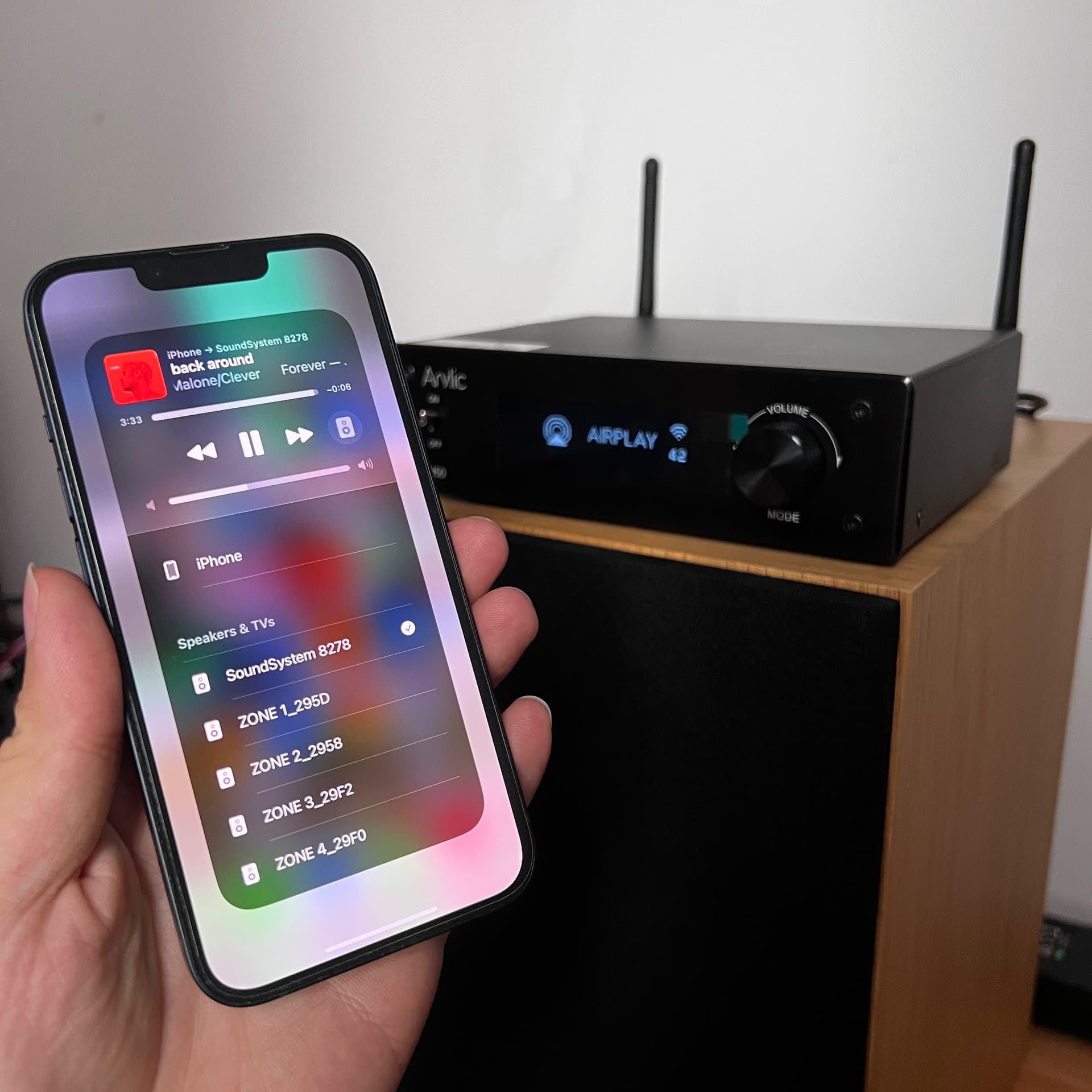 Arylic® H50 Wireless Amplifier With AirPlay 2 & Works with Alexa